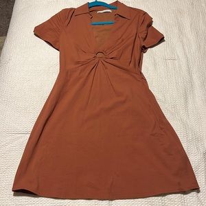 Abercrombie key hole dress